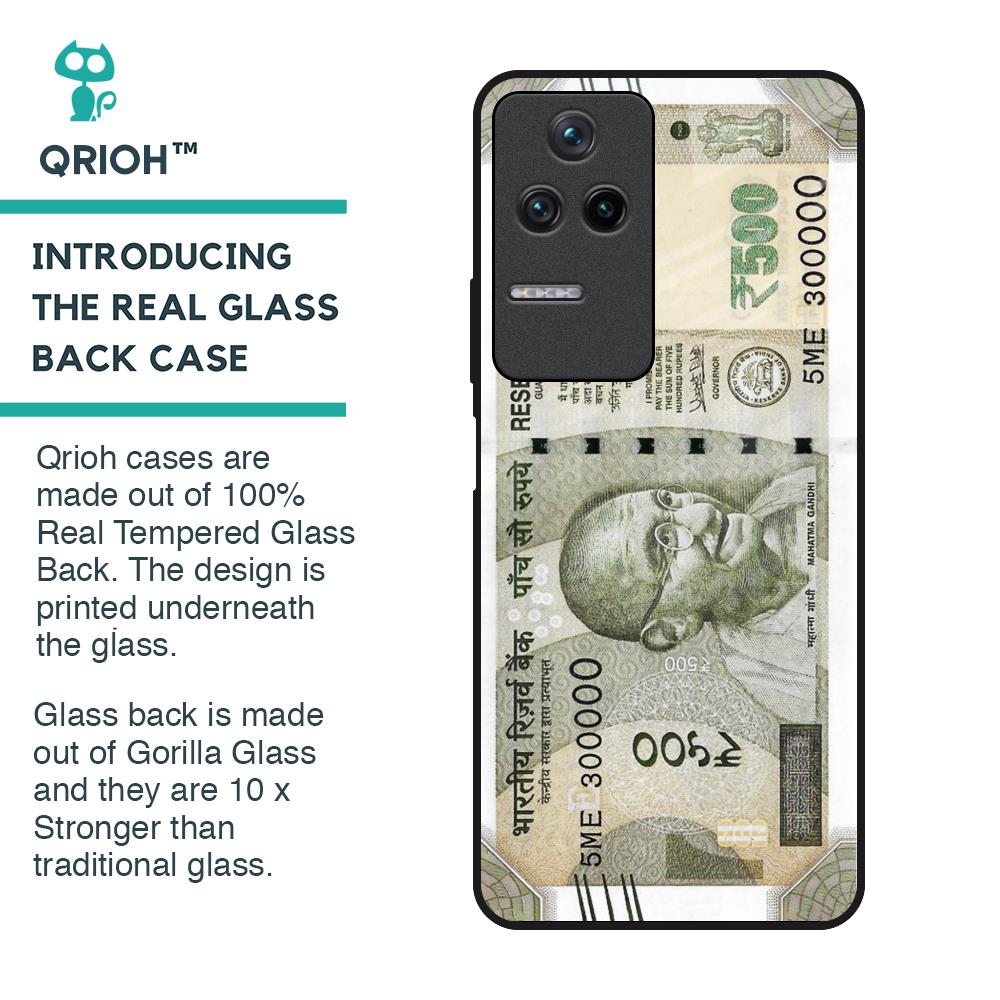 Cash Mantra Glass Case for Poco F4 5G