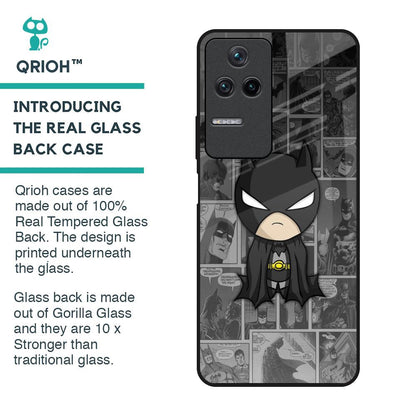 Cartoon Art Glass Case for Poco F4 5G