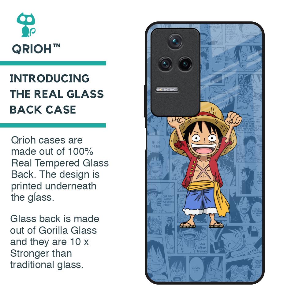Chubby Anime Glass Case for Poco F4 5G