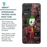 Joker Cartoon Glass Case for Poco F4 5G