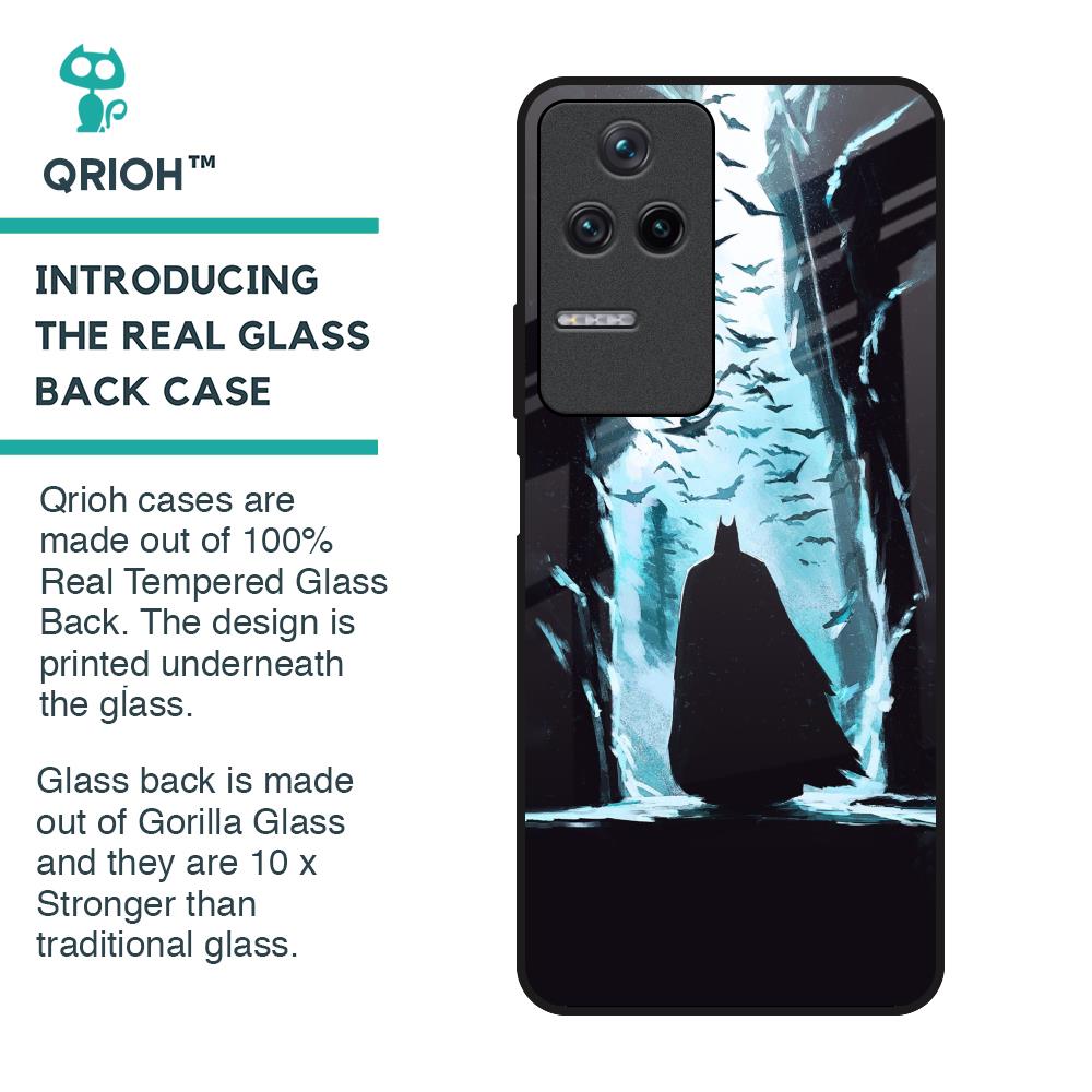 Dark Man In Cave Glass Case for Poco F4 5G