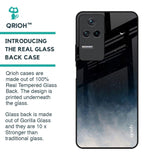 Black Aura Glass Case for Poco F4 5G