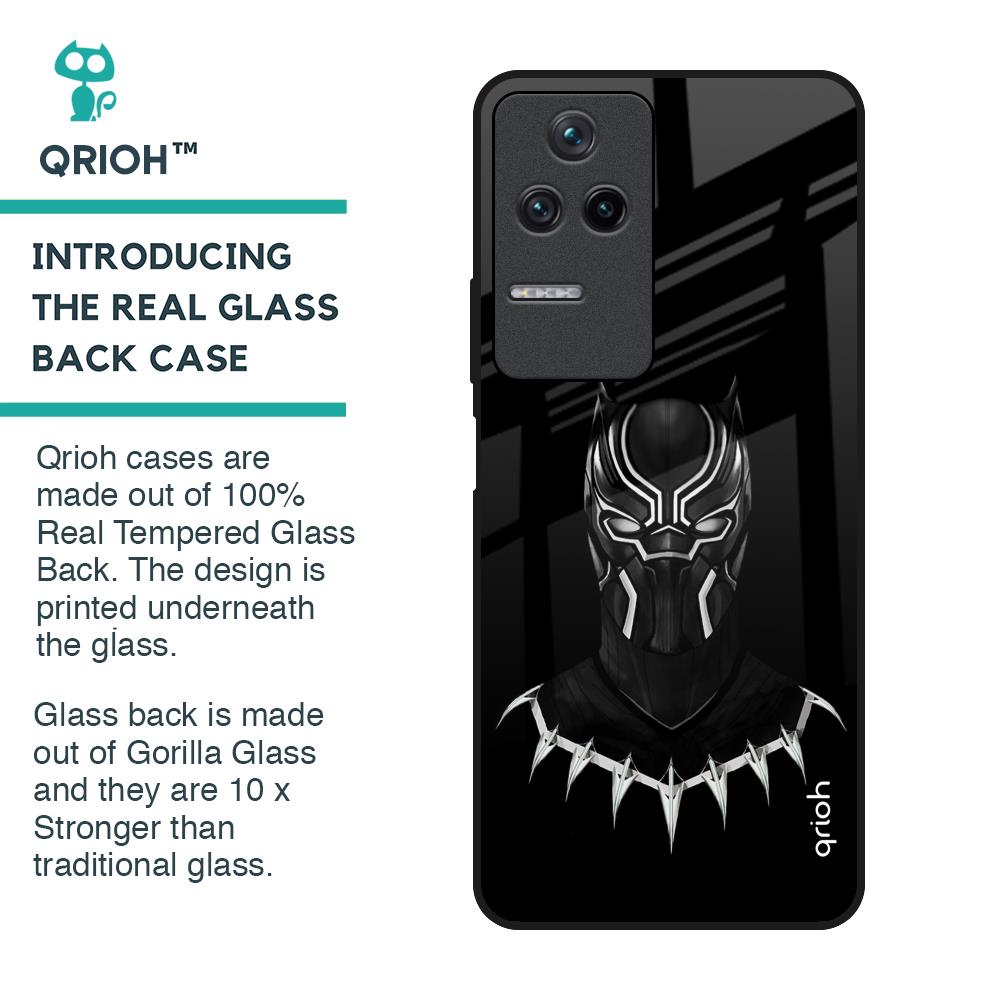 Dark Superhero Glass Case for Poco F4 5G