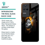 Ombre Krishna Glass Case for Poco F4 5G