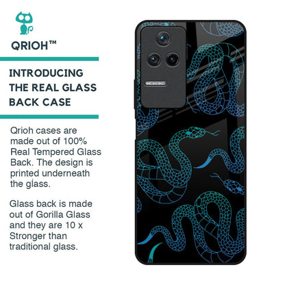 Serpentine Glass Case for Poco F4 5G