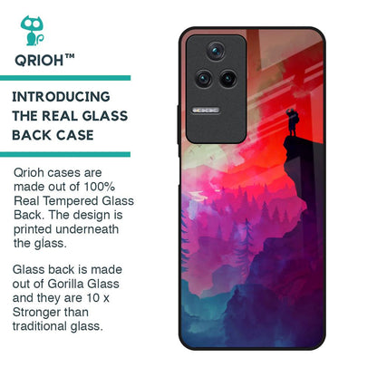 Dream So High Glass Case For Poco F4 5G