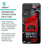 Do No Disturb Glass Case For Poco F4 5G