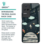 Astronaut Dream Glass Case For Poco F4 5G