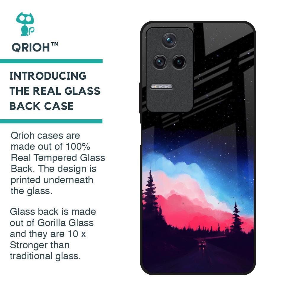 Drive In Dark Glass Case For Poco F4 5G