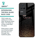 I Am The Queen Glass Case for Poco F4 5G