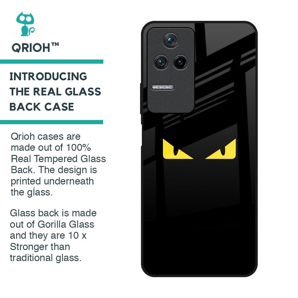 Eyes On You Glass Case For Poco F4 5G