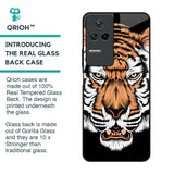 Angry Tiger Glass Case For Poco F4 5G