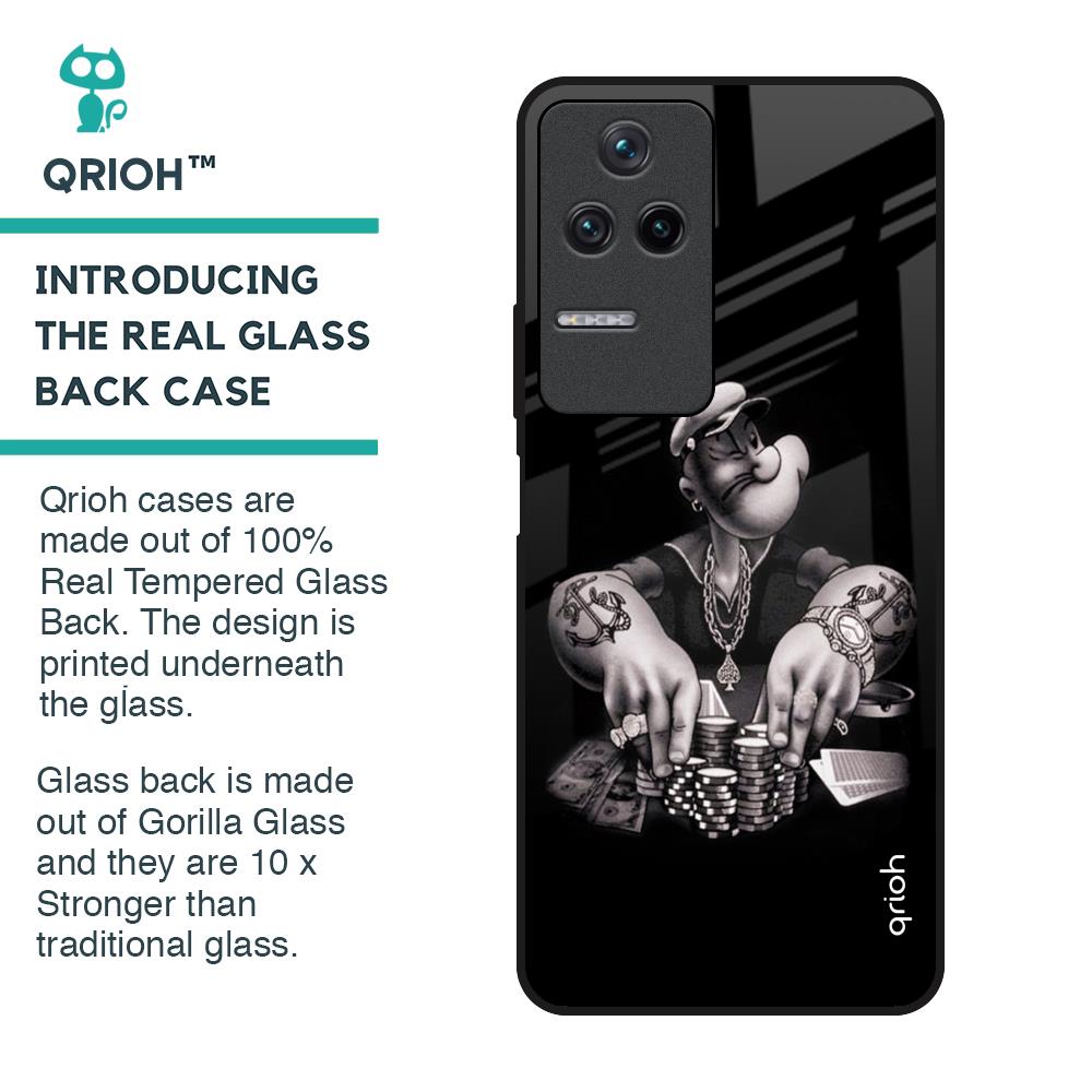 Gambling Problem Glass Case For Poco F4 5G