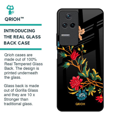 Dazzling Art Glass Case for Poco F4 5G