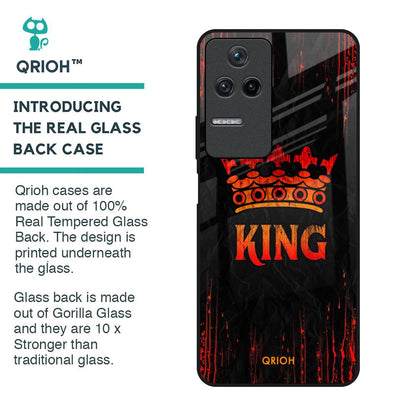 Royal King Glass Case for Poco F4 5G
