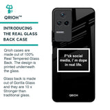 Dope In Life Glass Case for Poco F4 5G