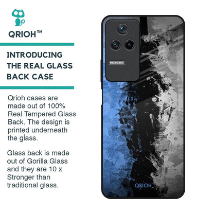 Dark Grunge Glass Case for Poco F4 5G