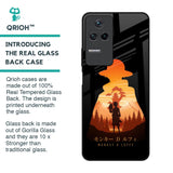 Luffy One Piece Glass Case for Poco F4 5G