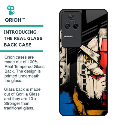 Transformer Art Glass Case for Poco F4 5G