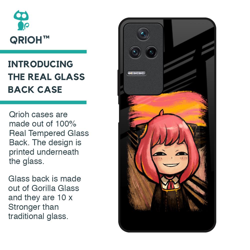 Spy X Family Glass Case for Poco F4 5G