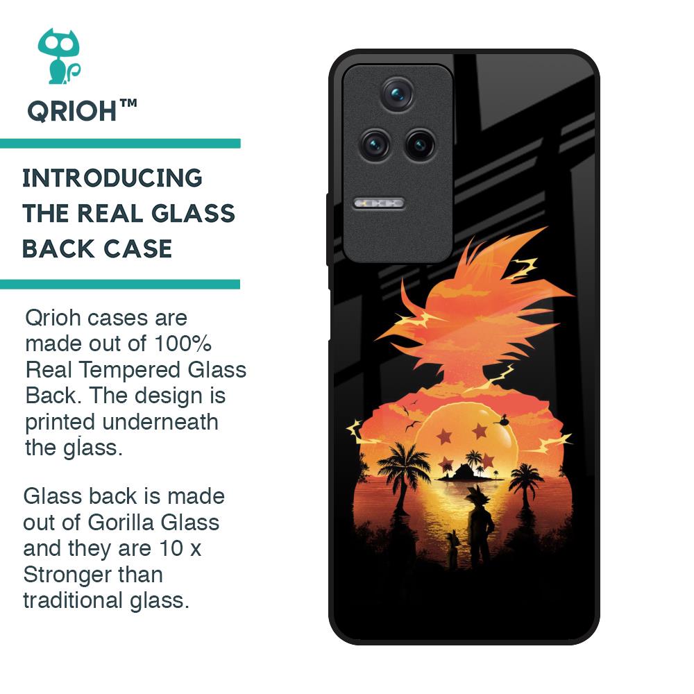 Japanese Paradise Glass Case for Poco F4 5G