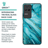 Ocean Marble Glass Case for Poco F4 5G