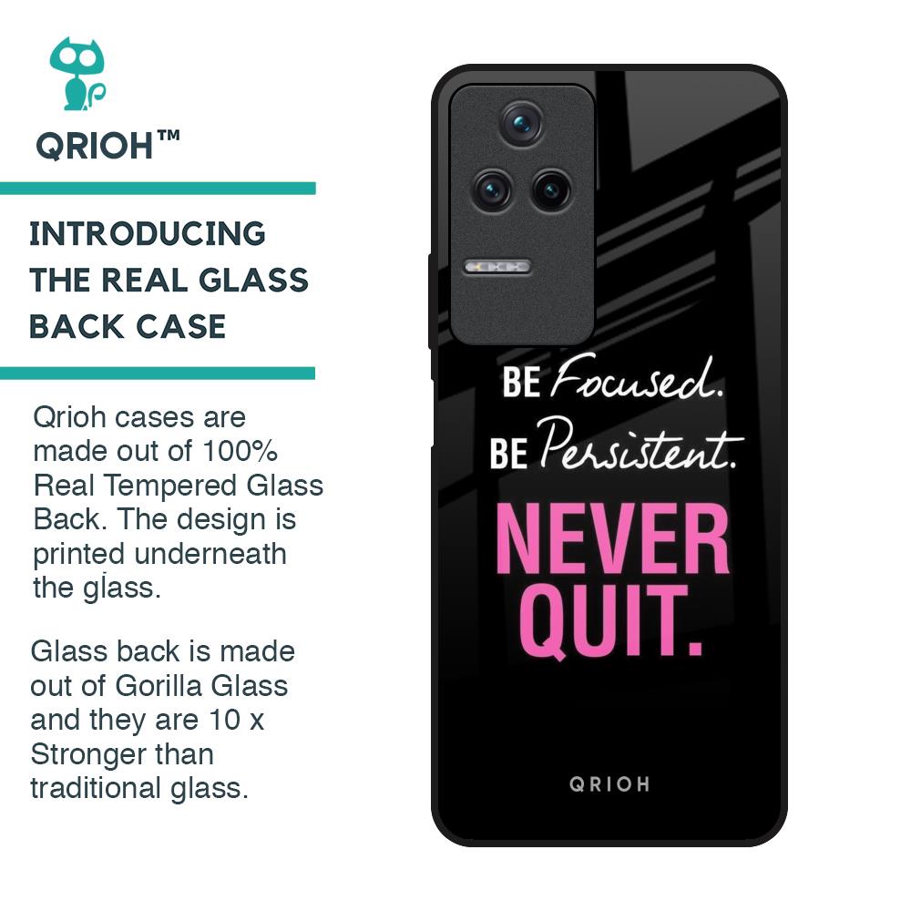 Be Focused Glass Case for Poco F4 5G