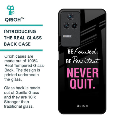 Be Focused Glass Case for Poco F4 5G