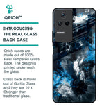 Cloudy Dust Glass Case for Poco F4 5G