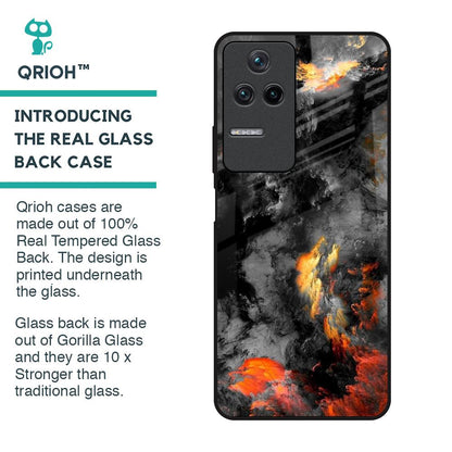 Lava Explode Glass Case for Poco F4 5G