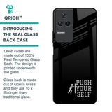 Push Your Self Glass Case for Poco F4 5G