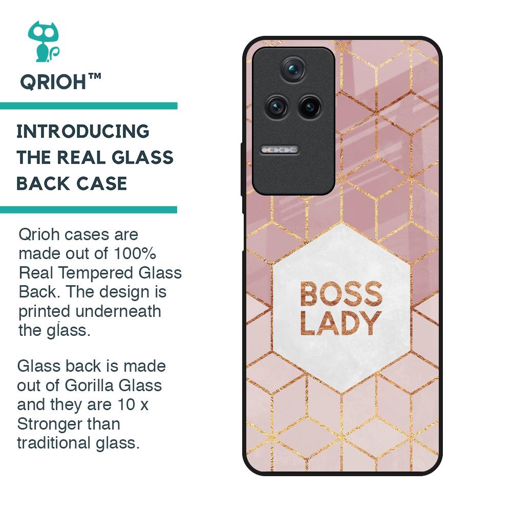 Boss Lady Glass Case for Poco F4 5G