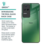 Green Grunge Texture Glass Case for Poco F4 5G