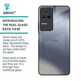 Space Grey Gradient Glass Case for Poco F4 5G
