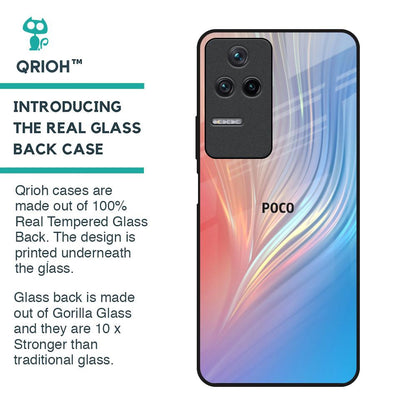 Mystic Aurora Glass Case for Poco F4 5G