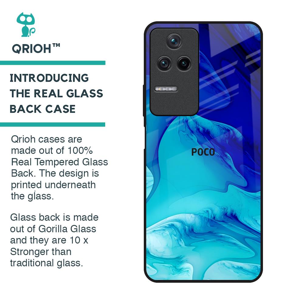 Raging Tides Glass Case for Poco F4 5G