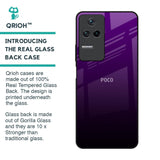 Harbor Royal Blue Glass Case For Poco F4 5G