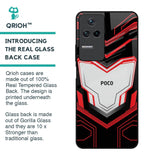 Quantum Suit Glass Case For Poco F4 5G