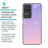 Lavender Gradient Glass Case for Poco F4 5G
