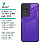 Amethyst Purple Glass Case for Poco F4 5G