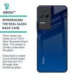 Very Blue Glass Case for Poco F4 5G