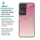 Blooming Pink Glass Case for Poco F4 5G
