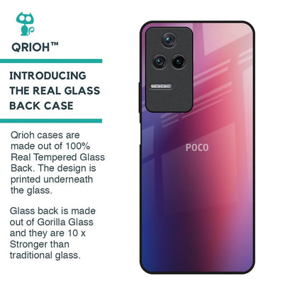 Multi Shaded Gradient Glass Case for Poco F4 5G