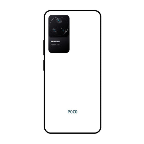 Arctic White Poco F4 5G Glass Cases & Covers Online