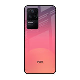 Sunset Orange Poco F4 5G Glass Cases & Covers Online