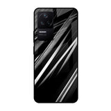 Black & Grey Gradient Poco F4 5G Glass Cases & Covers Online