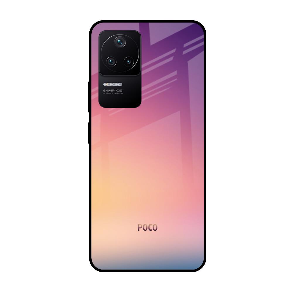 Lavender Purple Poco F4 5G Glass Cases & Covers Online