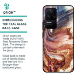 Exceptional Texture Glass Case for Poco F4 5G