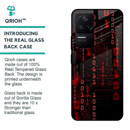 Let's Decode Glass Case For Poco F4 5G