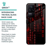Let's Decode Glass Case For Poco F4 5G
